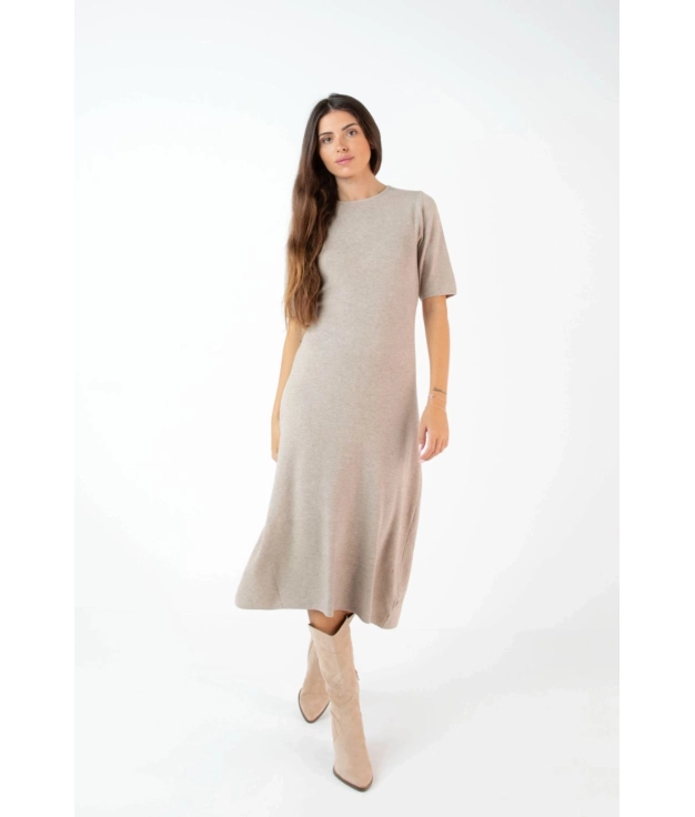 Dress Locu - Taupe Pianno 39