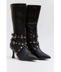 Bota Alta Tiar - Negro Pianno 39