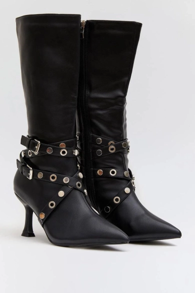 Tiar Tall Boot - Black Pianno 39 2