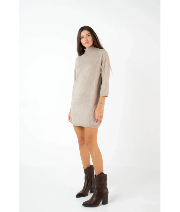 Gantor Dress - Taupe Pianno 39