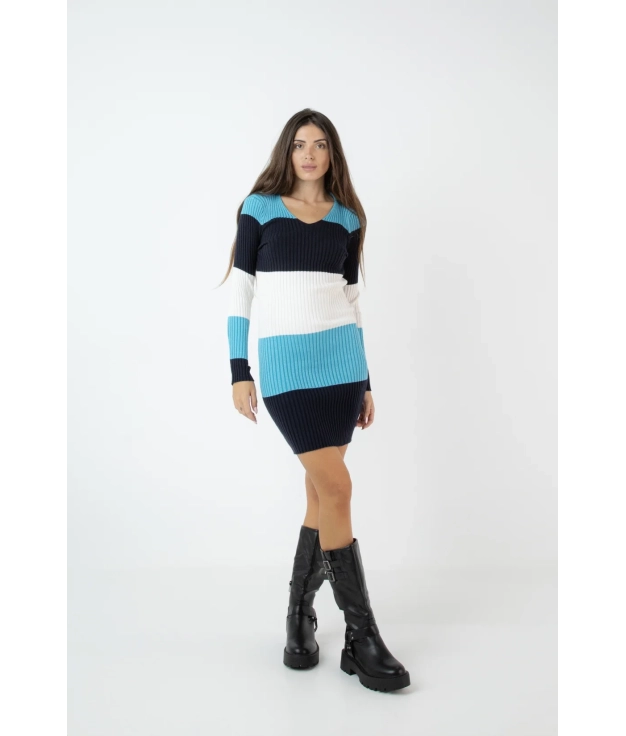 Sarbe Dress - Pianno Blue 39