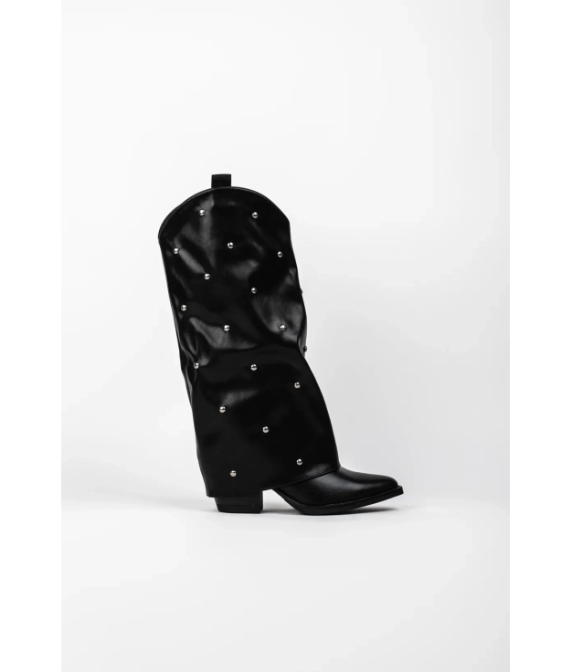 Resco Tall Boot - Black Pianno 39