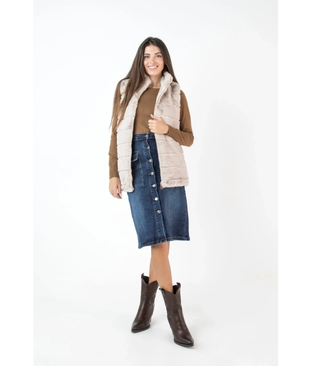 Gilet Sonbu - Pianno Beige 39