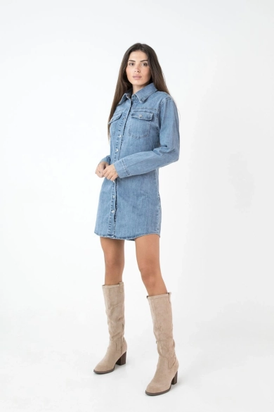 Vestido Coner - Denim Pianno 39 2