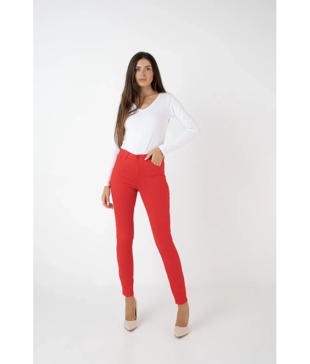 Lerto Trousers - Pianno Red 39