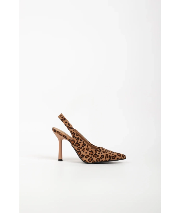 ABASI HEELED SHOE - LEOPARDO Pianno 39