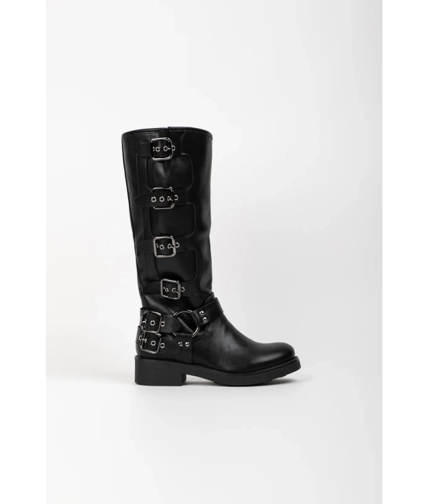 Bota Alta Ficer - Negro PIANNO 39