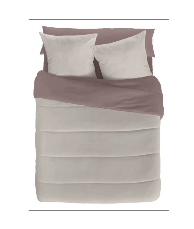 NATURALS BICOLOR BICOLOR REVERSIBLE PILLOWS TOPO/PIEDRA pianno39