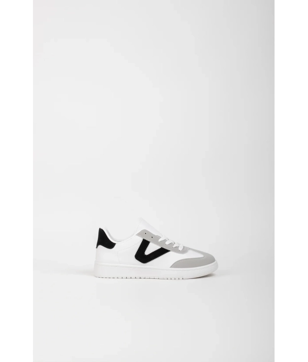 Sneakers Casual Zomir - Blanco/Negro Pianno 39