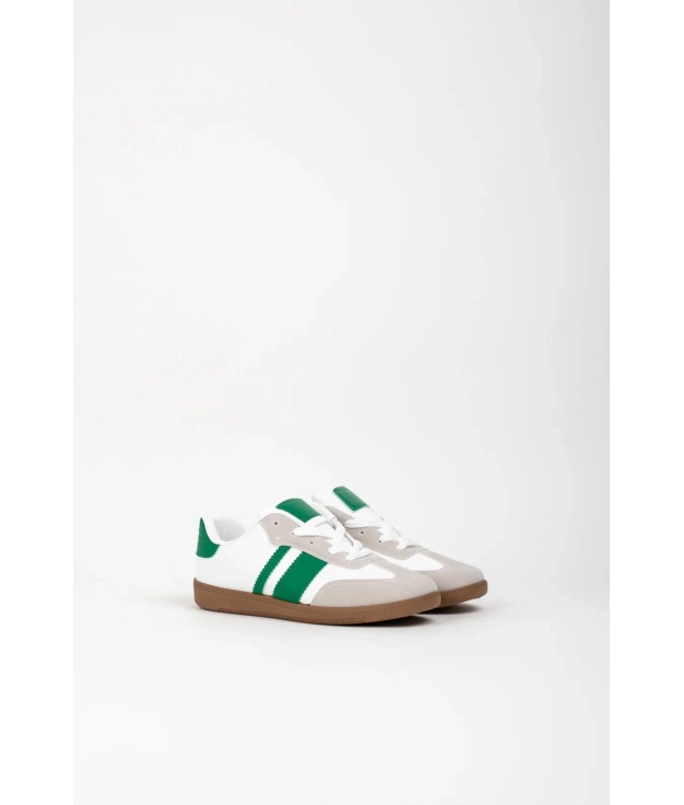 Baskets Casual Mutere - White/Beige/Green Pianno 39