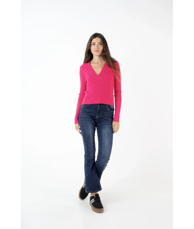 Troper Sweater - Fuchsia Pianno 39