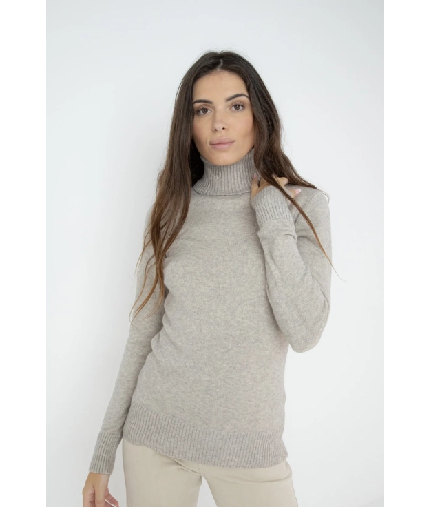 Porce Sweater - Taupe Pianno 39