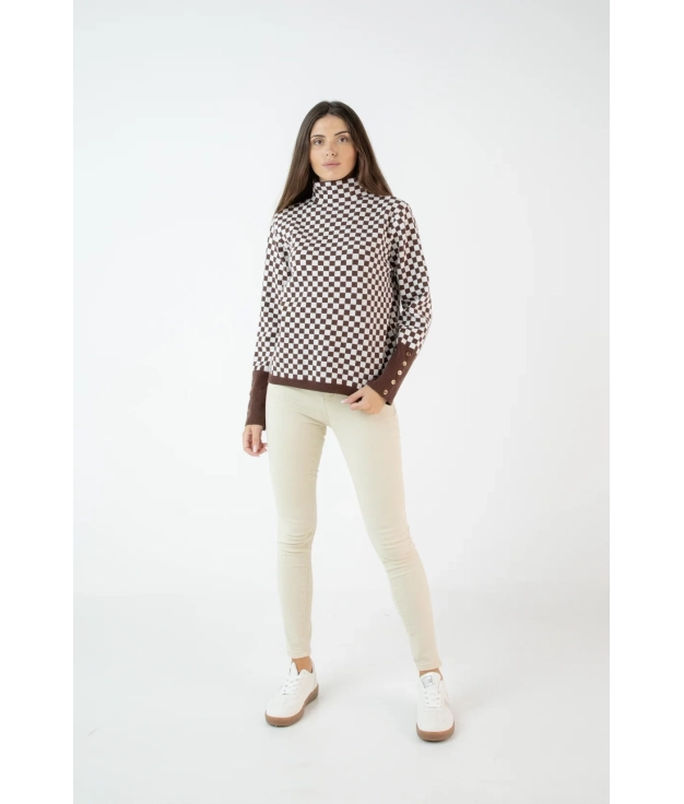 Maglione Vilena - Pianno Brown 39