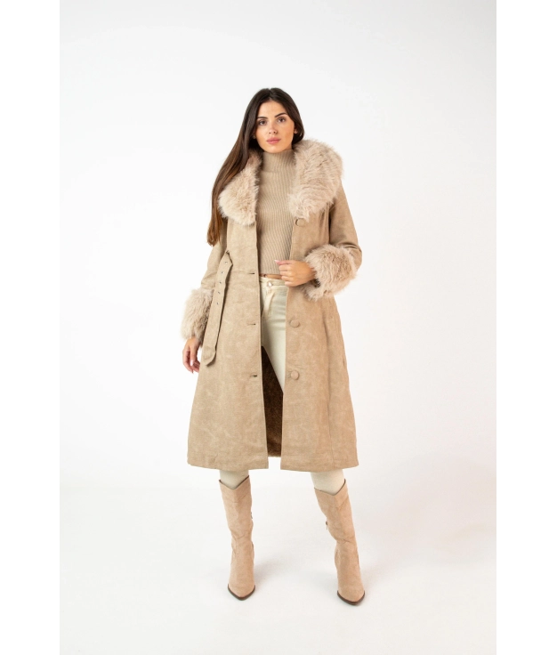 Manteau Somiro - Beige Pianno 39