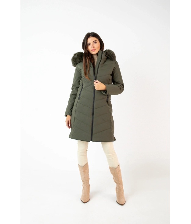 Plemor Coat- Kaki Pianno 39