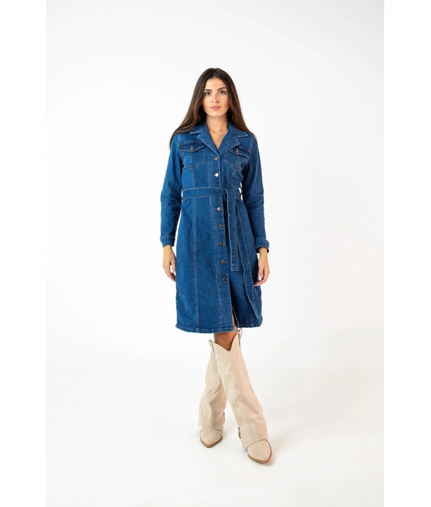 Dress Odersa - Denim Pianno 39