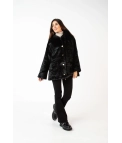 Abrigo Reversible Bloner - Negro Pianno 39