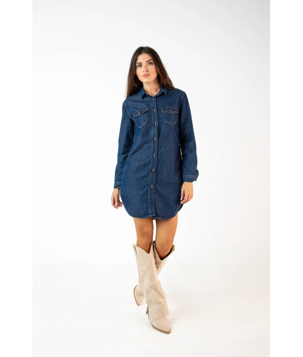 Dress Murfe - Denim Pianno 39