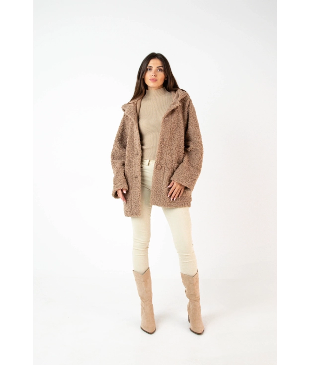 Manteau réversible Merce - Beige Pianno 39