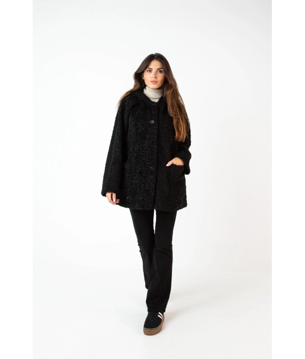 Cappotto reversibile Merce - Nero Pianno 39