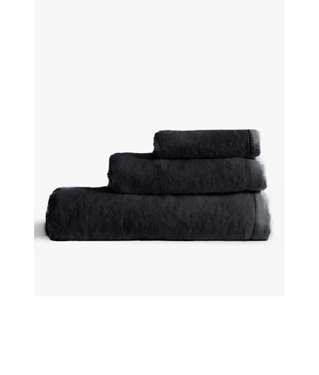 PACK 1 or 2 UNITS 100% COTTON TOWEL 500gr - BLACK