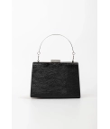 BOLSO CLUTCH LOSDARE - NEGRO/PLATA Pianno 39