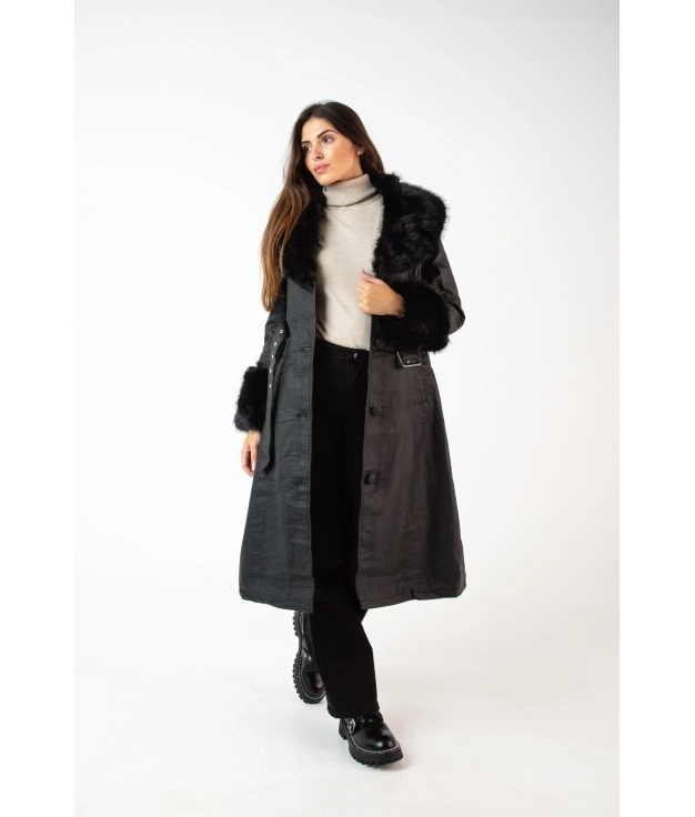 Cappotto Somiro - Nero Pianno 39