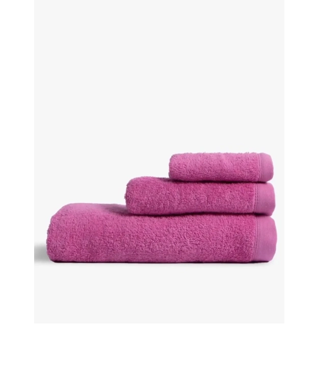 PACK 1 or 2 UNITS 100% COTTON TOWEL 500gr - FUCSIA