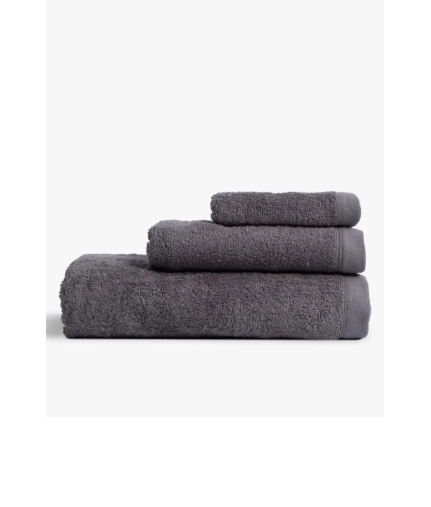 PACK 1 or 2 UNITS 100% COTTON TOWEL 500gr - GRAY