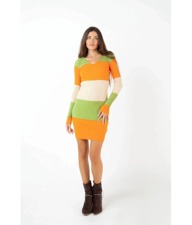 Sarbe Dress - Orange