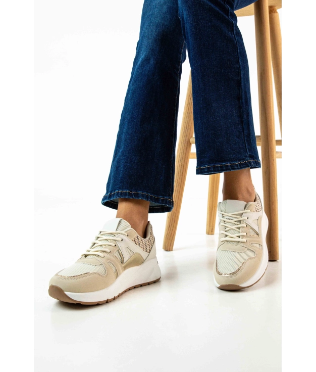 Baskets casual Antor - Beige PIANNO 39