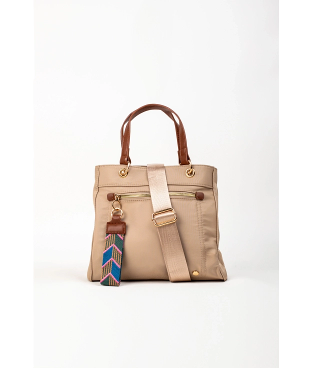 Bolso Bandolera Brecer - Beige Pianno 39