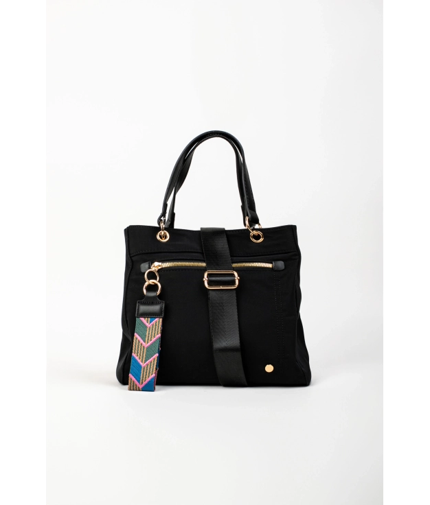 Bolso Bandolera Brecer - Negro Pianno 39