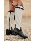 Bota alta Iria - Negro Pianno 39