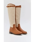 Bota alta Iria - Camel Pianno 39