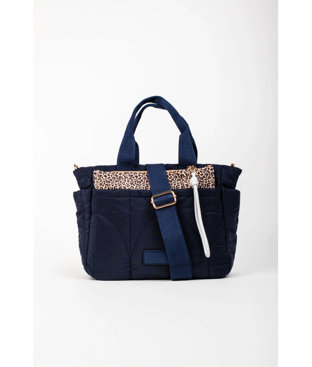 Borsa a tracolla Mirbu - Blu navy Pianno 39