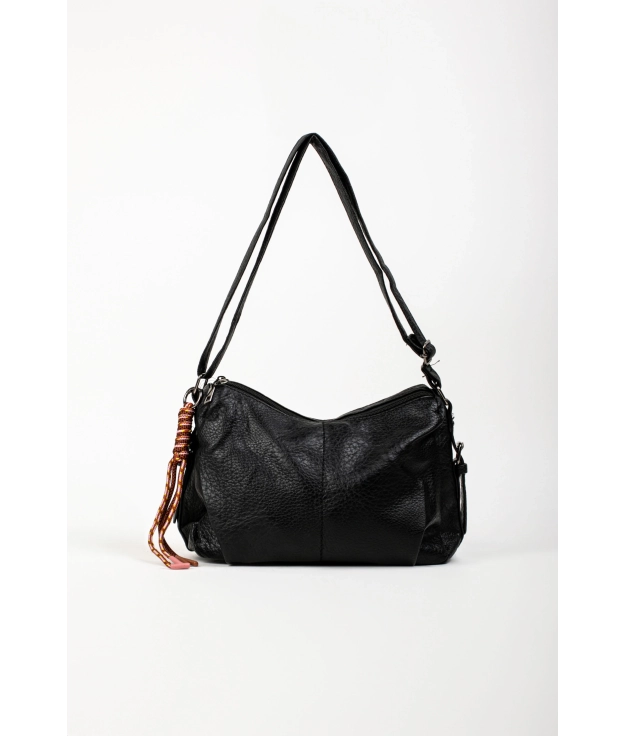 Bolsa de Ombro Trenses - Preto Pianno 39