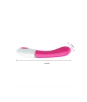 Prettylove Daniel Vibrateur avec commande vocale - Rose Pianno 39