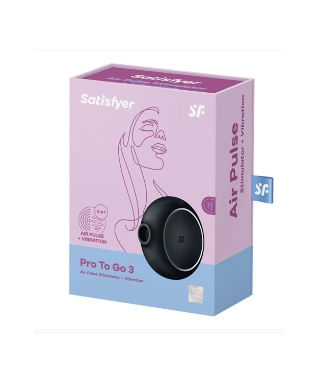 Satisfayer Suction Pad Pro To Go 3 - Black Pianno 39