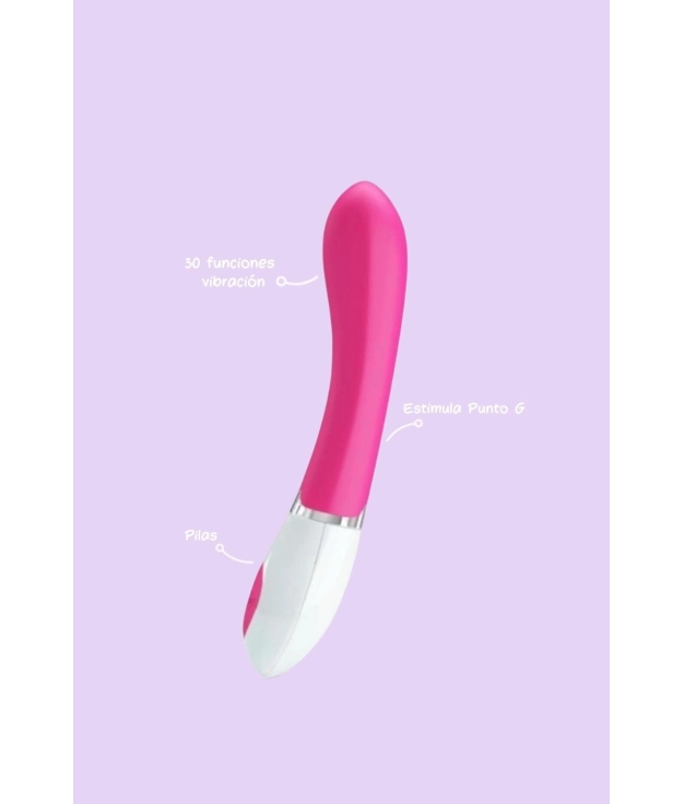 Prettylove Daniel Vibrateur avec commande vocale - Rose Pianno 39