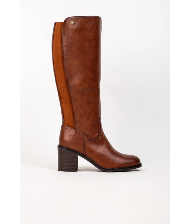 Bottes hautes Yamba - Cuir Pianno 39