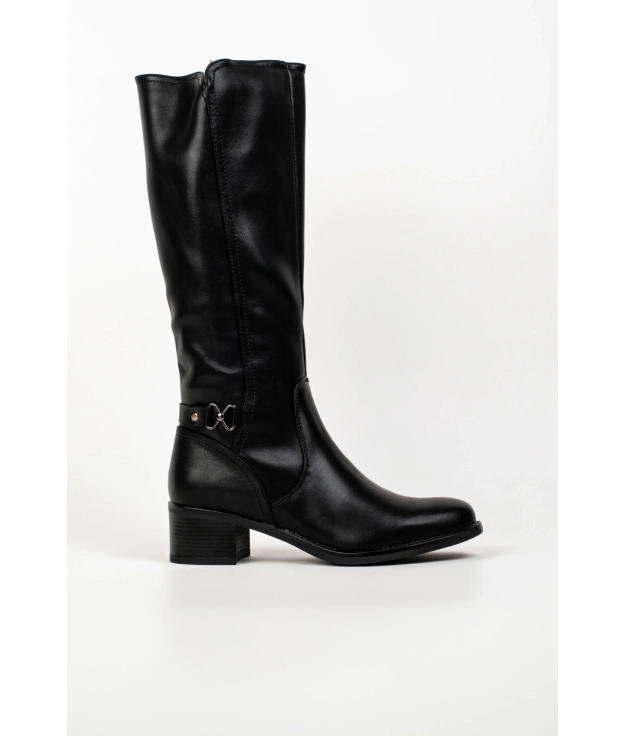 DUGLAS HIGH BOOT - BLACK pianno 39