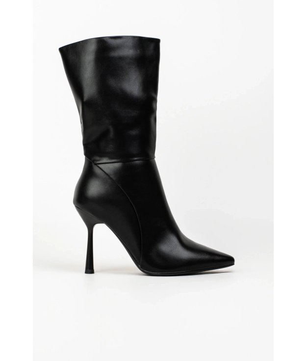 Leire Tall Boot - Black Pianno 39