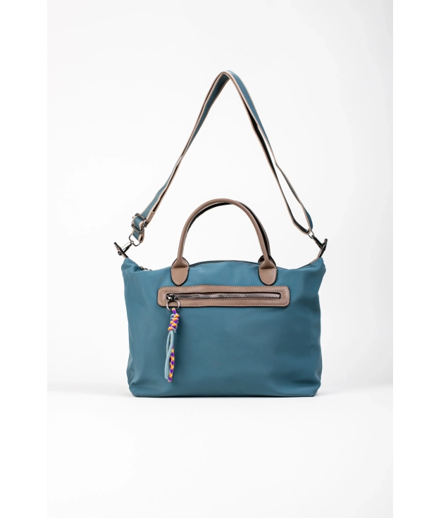 Bolsa de ombro Trader - Azul Pianno 39