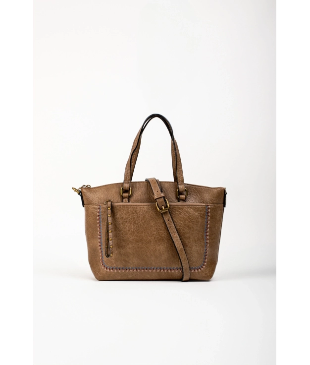 Bolso Bandolera Decer - Taupe Pianno 39