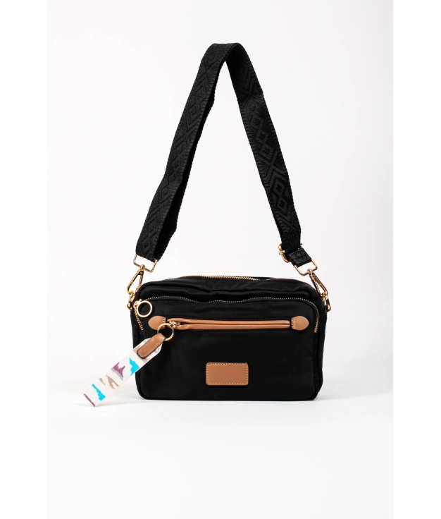 Bolsa de Ombro Posder - Preto Pianno 39