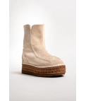 Bota Baixa Austrin - Beige Pianno 39
