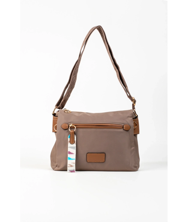 Tursa Shoulder Bag - Taupe Pianno 39