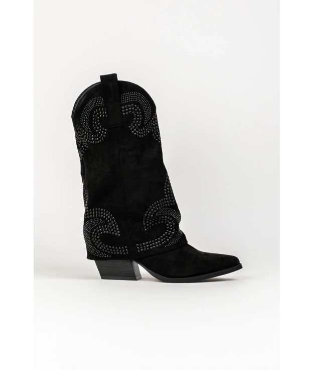 Low Boot Nuntas - Black Pianno 39