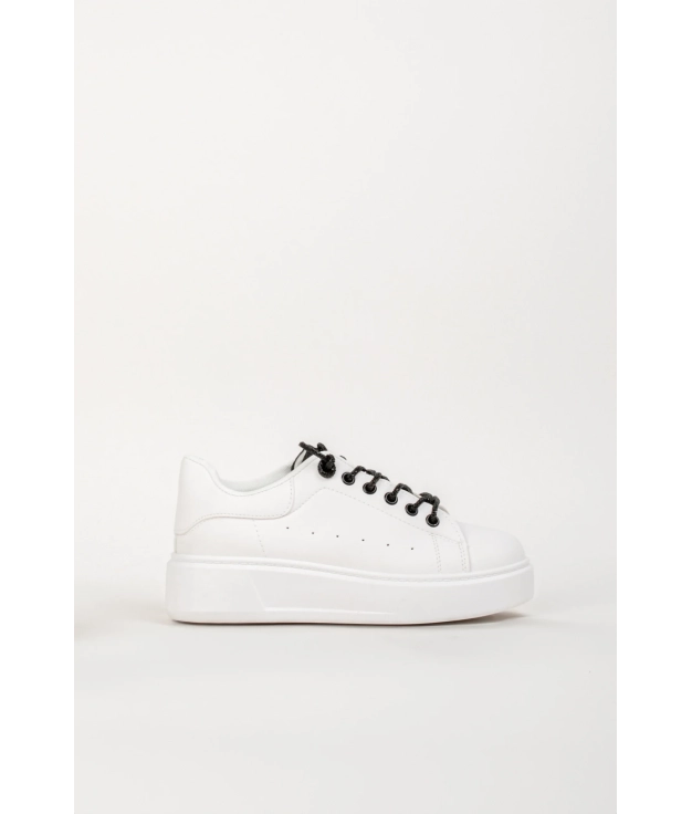 BASKETS CASUAL CHALIS - BLANC/OR PIANNO 39